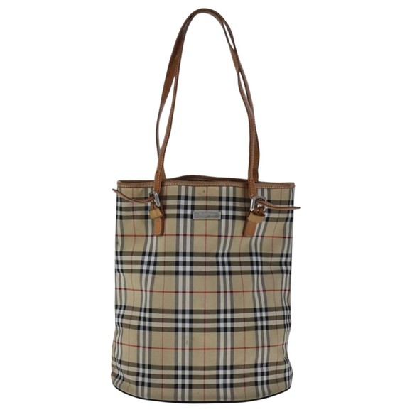 Burberry Nova Check Beige Synthetic shoulder - Picture 1 of 10